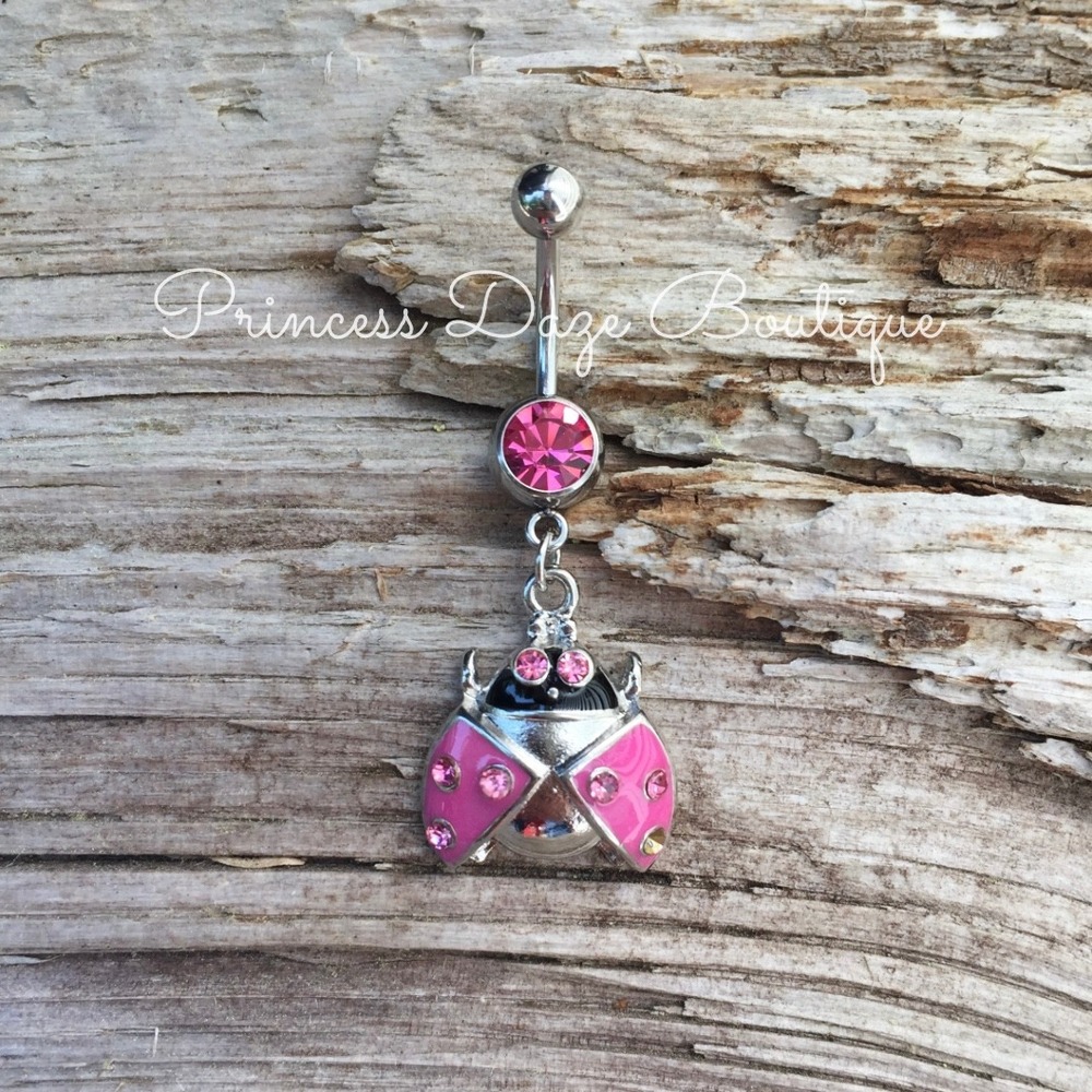 Ladybug Belly‎ Button Navel Ring